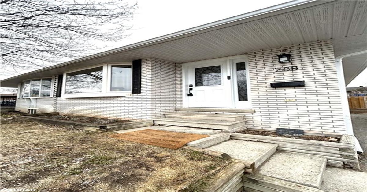 28B Bernick Drive  Barrie