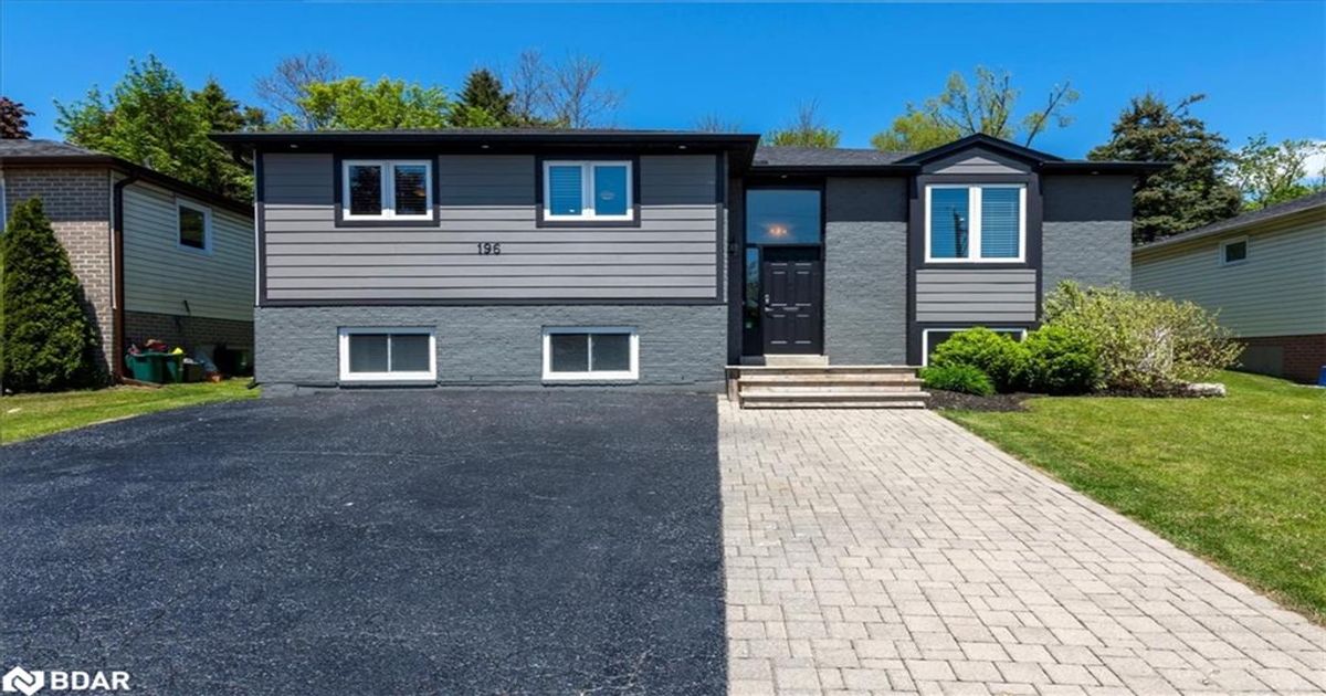 196 Edgehill Drive  Barrie