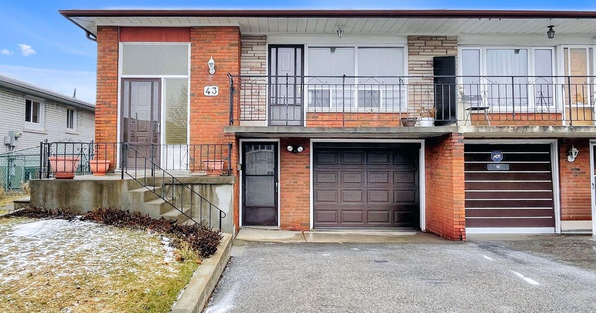 43 Warfield Drive Toronto C15