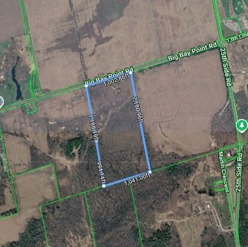 Residential Freehold 955 Big Bay Point Road Innisfil For {
  "AboveGradeFinishedArea": 0,
  "AboveGradeFinishedAreaSource": "",
  "AboveGradeFinishedAreaUnits": "",
  "Acreage": "50-99.99",
  "Active": true,
  "Address": "955 Big Bay Point Road",
  "AirConditioning": "",
  "AirConditioningYN": false,
  "Amps": "",
  "Appliances": "",
  "ApproxAge": "",
  "ApproxSquareFootage": "",
  "Area": "Simcoe",
  "AssessmentYear": "",
  "AssignmentYN": false,
  "AssociationAmenities": "",
  "AssociationFee": "",
  "AssociationFeeIncludes": "",
  "AssociationName": "",
  "AssociationYN": false,
  "Balcony": "",
  "Basement": "",
  "BasementYN": false,
  "BathroomsFull": 0,
  "BathroomsHalf": 0,
  "Bedrooms": 0,
  "BedroomsDisplay": "0",
  "BedroomsPlus": 0,
  "BedroomsTotal": 0,
  "BelowGradeFinishedArea": 0,
  "BelowGradeFinishedAreaSource": "",
  "BelowGradeFinishedAreaUnits": "",
  "Board": "Toronto Regional Real Estate Board",
  "BuilderName": "",
  "BuildingAreaTotal": "",
  "BuildingAreaUnits": "",
  "BuildingName": "",
  "BusinessName": "",
  "BusinessType": "",
  "BuyerAgencyCompensation": "2%",
  "BuyerAgencyCompensationType": "",
  "BuyerAgentAOR": "",
  "BuyerAgentEmail": "",
  "BuyerAgentFullName": "",
  "BuyerAgentId": "",
  "BuyerAgentMlsId": "",
  "BuyerAgentPhone": "",
  "BuyerOfficeId": "",
  "BuyerOfficeMlsId": "",
  "BuyerOfficeName": "",
  "BuyerOfficePhone": "",
  "CarportSpaces": 0,
  "Category": "MLS",
  "ChattelsYN": false,
  "City": "Innisfil",
  "ClassSearch": "Residential",
  "ClosedDate": "0001-01-01T00:00:00",
  "CoListAgentDesignation": "",
  "CoListAgentEmail": "",
  "CoListAgentID": "",
  "CoListAgentMLSID": "",
  "CoListAgentName": "",
  "CoListAgentPhone": "",
  "CoListOfficeID": "248505",
  "CoListOfficeMLSID": "248505",
  "CoListOfficeName": "CENTURY 21 HERITAGE GROUP LTD.",
  "CommercialCondoFee": "",
  "CommercialCondoFeeFrequency": "",
  "CommercialCondoFees": "",
  "Commission": "2%",
  "Community": "Rural Innisfil",
  "CommunityFeatures": "",
  "Condition": "",
  "ConditionalExpiryDate": "0001-01-01T00:00:00",
  "ConditionOfSale": "",
  "CondoCorpNumber": "",
  "ConsentToAdvertiseYN": true,
  "ConstructionMaterials": "",
  "ContactAfterExpiryYN": false,
  "ContractDate": "2026-07-13T00:00:00",
  "Cooling": "",
  "CoolingYN": false,
  "Country": "CA",
  "CoverPhoto": "https://media.remarketer.ca/PROPTX/N13555904-1.jpg?tr=di-propertynoimage_pj5ksb5iM,f-jpg,q-90",
  "CrossStreet": "Big Bay Point Rd and 25th Side Rd",
  "DaysOnMarket": 0,
  "DepositRequired": "",
  "Directions": "North on 20th Sideroad, then East on Big Bay Point Road",
  "Disclosures": "",
  "DisplayAddress": "955 Big Bay Point Road",
  "DisplayAddressYN": true,
  "DistributeToInternetYN": true,
  "Drive": "",
  "Electric": "Yes",
  "ElectricExpense": "",
  "ElectricOnPropertyYN": false,
  "ElectricYN": true,
  "ElementarySchool": "",
  "ElevatorYN": false,
  "Exclusions": "",
  "Expenses": "",
  "ExpiryDate": "2026-10-30T00:00:00",
  "Exposure": "",
  "Exterior": "",
  "ExteriorFeatures": "",
  "Extras": "",
  "FamilyRoom": "",
  "FireplaceTotal": 0,
  "FireplaceYN": false,
  "Flooring": "",
  "FloorPlans": "",
  "FoundationDetails": "",
  "Franchise": "",
  "FranchiseYN": false,
  "FurnishedYN": false,
  "GarageType": "",
  "GarageYN": false,
  "GasYN": false,
  "Geometry": {
    "lat": 44.3776,
    "lon": -79.5547
  },
  "GymYN": false,
  "HeatingYN": false,
  "HeatSource": "",
  "HeatType": "",
  "HighSchool": "",
  "HoldoverDays": "180",
  "id": "N13555904_PROPTX",
  "IDX": "Y",
  "IDXYN": true,
  "Inclusions": "",
  "InteriorFeatures": "",
  "Kitchens": 0,
  "KitchensPlus": 0,
  "LandLeaseAmount": "",
  "LandLeaseYN": false,
  "LastStatus": "New",
  "Latitude": 44.3776,
  "LaundryFeatures": "",
  "LaundryLevel": "",
  "Lease": "",
  "LeaseAgreement": "",
  "LeaseAgreementYN": false,
  "LeaseFrequency": "",
  "LeaseTerm": "",
  "LegalDescription": "",
  "Level": "",
  "ListAgentDesignation": "",
  "ListAgentEmail": "",
  "ListAgentID": "9545790",
  "ListAgentMLSID": "9545790",
  "ListAgentName": "MIKE MAIORANO, Salesperson",
  "ListAgentPhone": "",
  "ListAOR": "Toronto Regional Real Estate Board",
  "ListBrokerage": "CENTURY 21 HERITAGE GROUP LTD.",
  "ListingEntryDate": "2026-07-13T14:07:15",
  "ListingId": "N13555904",
  "ListingKey": "N13555904",
  "ListOfficeID": "248505",
  "ListOfficeMLSID": "248505",
  "ListOfficePhone": "",
  "ListPrice": 4500000,
  "ListPricePerUnit": 0,
  "ListPriceUnit": "",
  "LivingArea": "",
  "LivingAreaSource": "",
  "LivingAreaUnits": "",
  "Locker": "",
  "Longitude": -79.5547,
  "LotDepth": 2180.96,
  "LotFeatures": "",
  "LotFront": 1002.86,
  "LotIrregularities": "",
  "LotShape": "Rectangular",
  "LotSizeArea": "50",
  "LotSizeAreaUnits": "Acres",
  "LotSizeCode": "Feet",
  "LotSizeDimensions": "",
  "Maintenance": "",
  "Media": [
    {
      "id": "232a99bd-d17f-425c-bc2c-435ff80ef9e8-nw_PROPTX",
      "ListingId": "N13555904",
      "ListingKey": "N13555904",
      "MediaId": "232a99bd-d17f-425c-bc2c-435ff80ef9e8-nw",
      "ModificationTimestamp": "2026-07-13T20:09:04",
      "MediaOrder": 1,
      "Active": true,
      "MediaSize": "",
      "ResourceName": "Property",
      "ClassName": "ResidentialFree",
      "MediaDescription": "",
      "PreferredPhotoYN": true,
      "WaterMarkYN": false,
      "MediaName": "",
      "MediaCategory": "Photo",
      "MediaHTML": "",
      "MediaType": "image/jpeg",
      "MediaUrl": "https://trreb-image.ampre.ca/GfK-MdPgFKCUqLezerLO_FCgW9n3ZdfR7cdM6uZe9UI/rs:fit:3840:3840/L3RycmViL2xpc3RpbmdzLzQ0LzI1LzU1LzEyL3AvMjMyYTk5YmQtZDE3Zi00MjVjLWJjMmMtNDM1ZmY4MGVmOWU4LmpwZw.jpg",
      "MediaWidth": "1412",
      "MediaHeight": "562",
      "MediaStatus": "Active",
      "Source": "PROPTX",
      "OriginatingSystemName": "",
      "RTimestampSql": "2026-07-13T20:20:26.13"
    },
    {
      "id": "f2cebfd9-c21c-44a7-9838-7341fe0ef272-nw_PROPTX",
      "ListingId": "N13555904",
      "ListingKey": "N13555904",
      "MediaId": "f2cebfd9-c21c-44a7-9838-7341fe0ef272-nw",
      "ModificationTimestamp": "2026-07-13T20:09:04",
      "MediaOrder": 2,
      "Active": true,
      "MediaSize": "",
      "ResourceName": "Property",
      "ClassName": "ResidentialFree",
      "MediaDescription": "",
      "PreferredPhotoYN": false,
      "WaterMarkYN": false,
      "MediaName": "",
      "MediaCategory": "Photo",
      "MediaHTML": "",
      "MediaType": "image/jpeg",
      "MediaUrl": "https://trreb-image.ampre.ca/eJK1LyM7CyZ25PWMdukLZeX35k7tAsGhfCVwkDuOcaU/rs:fit:3840:3840/L3RycmViL2xpc3RpbmdzLzQ0LzI1LzU1LzEyL3AvZjJjZWJmZDktYzIxYy00NGE3LTk4MzgtNzM0MWZlMGVmMjcyLmpwZw.jpg",
      "MediaWidth": "667",
      "MediaHeight": "592",
      "MediaStatus": "Active",
      "Source": "PROPTX",
      "OriginatingSystemName": "",
      "RTimestampSql": "2026-07-13T20:20:26.233"
    }
  ],
  "MediaChangeTimestamp": "2026-07-13T20:09:04",
  "MLS": "N13555904",
  "MLSLastStatus": "New",
  "MLSNumber": "N13555904",
  "MLSStatus": "New",
  "Municipality": "Innisfil",
  "MunicipalityDistrict": "Innisfil",
  "NewConstructionYN": false,
  "NumberOfBuildings": 0,
  "NumberOfUnitsTotal": 0,
  "OccupantType": "Vacant",
  "OpenHouses": [],
  "OpenHouseYN": false,
  "OriginalPrice": 4500000,
  "OwnershipType": "",
  "ParcelNumber": "580830022",
  "ParkingIncludedYN": false,
  "ParkingSpaces": 0,
  "PaymentFrequency": "",
  "PaymentMethod": "",
  "PetsPermitted": "",
  "PetsPermittedYN": false,
  "PhotoCount": 2,
  "PictureYN": false,
  "PoolFeatures": "",
  "PoolYN": false,
  "PossessionDate": "",
  "PostalCode": "L9S 2N5",
  "PreviousListPrice": 0,
  "PriceChange": false,
  "PriceChangeTimestamp": "0001-01-01T00:00:00",
  "PriorMlsStatus": "Draft",
  "PrivateEntrance": "",
  "PrivateEntranceYN": false,
  "PrivateRemarks": "Contact Listing Agent for additional information - Mike Maiorano 416-708-4663 or by email at mike.maiorano@century21.ca",
  "PropertyAttachedYN": false,
  "PropertyCondition": "",
  "PropertyFeatures": "Golf, Marina",
  "PropertyManagementCompany": "",
  "PropertyStyleSearch": "Other",
  "PropertySubType": "Vacant Land",
  "PropertySubTypeSearch": "Land",
  "PropertyType": "Residential Freehold",
  "PropertyTypeSearch": "Residential",
  "Province": "ON",
  "PurchaseContractDate": "0001-01-01T00:00:00",
  "RemarksForClients": "Strategically located within the highly desirable Big Bay Point corridor, this exceptional 50-acre landholding offers a rare opportunity to acquire a significant parcel in one of Innisfil's most sought-after lifestyle destinations. Situated just minutes from Friday Harbour Resort, a prestigious golf course, and the shores of Lake Simcoe, the property benefits from an established network of premium recreational and lifestyle amenities that continue to attract residents, investors, and visitors alike. Significant infrastructure planning, including improvements to Big Bay Point Road, future growth strategies, and evolving transit planning also demonstrate the Town of Innisfil's commitment to enhancing connectivity and supporting continued residential expansion in this area. This property includes an existing structure, which is being offered without any representations or warranties by the Seller. The property is being sold on an \"as-is, where-is\" basis, with the offering based primarily on its land value.",
  "Restricted": false,
  "RetirementYN": false,
  "RoadFrontageType": "",
  "RoadSurfaceType": "",
  "RollNumber": "431601003808700",
  "Roof": "",
  "Rooms": [],
  "RoomsAboveGrade": 0,
  "RoomsBelowGrade": 0,
  "RoomsTotal": 0,
  "RoomsYN": false,
  "RTimestampSql": "2026-07-26T14:50:15.247",
  "SaleLease": "Sale",
  "SalesBrochure": "",
  "Sauna": "",
  "SaunaYN": false,
  "Sewers": "Septic",
  "ShowingInstruction": "List Salesperson",
  "SignOnPropertyYN": true,
  "Sold": false,
  "SoldDate": "0001-01-01T00:00:00",
  "SoldPrice": 0,
  "Source": "PROPTX",
  "SourceSystemID": "A00001796",
  "SpaFeatures": "",
  "SpaYN": false,
  "SPLP": 100,
  "SqFtRangeMax": 0,
  "SqFtRangeMin": 0,
  "SqFtTotal": 0,
  "StandardStatus": "Active",
  "Status": "A",
  "Stories": "",
  "StoriesTotal": "",
  "StreetAbbreviation": "",
  "StreetDirection": "",
  "StreetName": "Big Bay Point",
  "StreetNumber": "955",
  "StreetSuffix": "Road",
  "StreetSuffixCode": "",
  "StructureType": "",
  "Style": "",
  "SubLeaseYN": false,
  "Summary": "listingkey:N13555904 | mls_number:N13555904 | address:955 Big Bay Point Road, Innisfil, ON L9S 2N5 | community:Rural Innisfil | property_type:Residential Freehold | property_subtype:Vacant Land | building_type:Vacant Land | list_price:4500000 | list_date:7/13/2026 2:07:15 PM | sold_price:0 | sold_date:1/1/0001 12:00:00 AM | bed:0 | bath:0 | active:True | sold:False | source:PROPTX | transaction:Sale | listing_office:CENTURY 21 HERITAGE GROUP LTD. | thumbnail:https://media.remarketer.ca/PROPTX/N13555904-1.jpg?tr=di-propertynoimage_pj5ksb5iM,f-jpg,w-600,h-600,q-90,c-maintain_ratio,fo-center",
  "SurveyType": "None",
  "SurveyYear": "",
  "SurveyYN": false,
  "SuspendedDate": "0001-01-01T00:00:00",
  "TaxAssessedValue": "",
  "Taxes": 6805,
  "TaxLegalDescription": "PT LT 24 CON 12 INNISFIL AS IN RO482616 EXCEPT RO130413; S/T RO482616 ; 2025 INNISFIL",
  "TaxYear": "2025",
  "TenantPays": "",
  "TerminatedDate": "0001-01-01T00:00:00",
  "Thumbnail": "https://media.remarketer.ca/PROPTX/N13555904-1.jpg?tr=di-propertynoimage_pj5ksb5iM,f-jpg,w-600,h-600,q-90,c-maintain_ratio,fo-center",
  "TimeShareYN": false,
  "TimestampSql": "2026-07-26T14:43:47",
  "TMI": "",
  "TotalArea": "",
  "TotalAreaUnit": "",
  "TotalParkingSpaces": 0,
  "Type": "Vacant Land",
  "TypeSearch": "Other",
  "UFFI": "",
  "UnitNumber": "",
  "Units": "",
  "UnparsedAddress": "955 Big Bay Point Road, Innisfil, ON L9S 2N5",
  "Use": "",
  "Utilities": "",
  "UtilityExpenses": "",
  "View": "",
  "VirtualTour3DURL": "",
  "VirtualTourURL": "",
  "VirtualTourURLUnbranded": "",
  "Volts": "",
  "Warranty": "",
  "WarrantyYN": false,
  "Washrooms": 0,
  "Water": "Well",
  "WaterBodyName": "",
  "WaterBodyType": "",
  "WaterExpense": "",
  "Waterfront": "None",
  "WaterFrontage": "",
  "WaterFrontageFt": "",
  "WaterfrontYN": false,
  "WaterIncluded": "",
  "WaterSupplyTypes": "Well",
  "WaterView": "",
  "WaterYN": false,
  "WellCapacity": "",
  "WellCapacityUnits": "",
  "WellDepth": "",
  "WellDepthUnits": "",
  "Winterized": "",
  "YearBuilt": "",
  "Zoning": ""
}.(string)property[