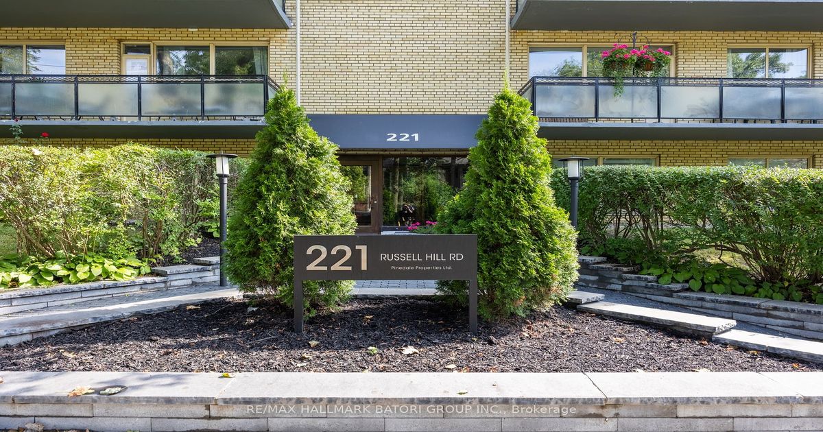 221 Russell Hill Road Toronto