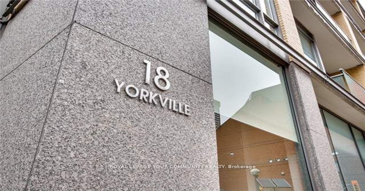 18 Yorkville Ave Toronto