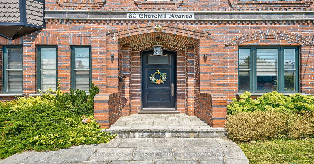 80 Churchill Ave Toronto