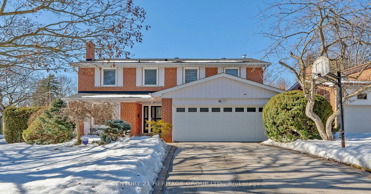 61 Foursome Crescent Toronto