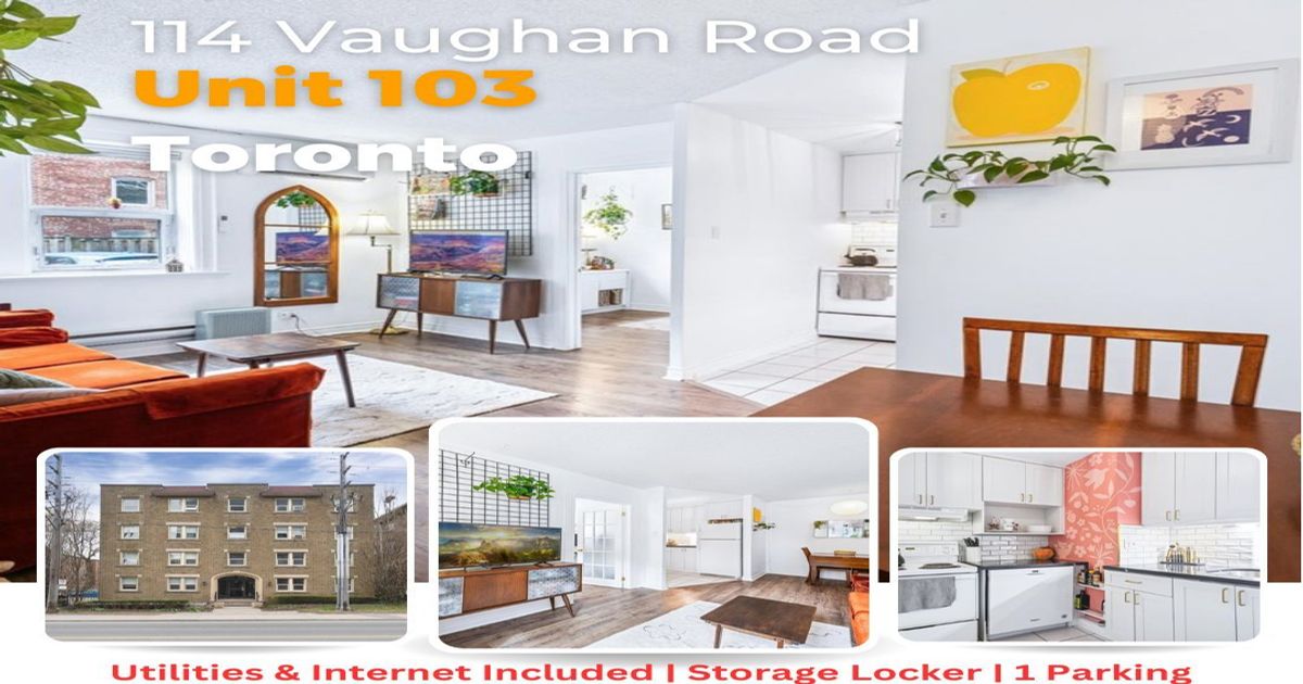 114 Vaughan Road Toronto