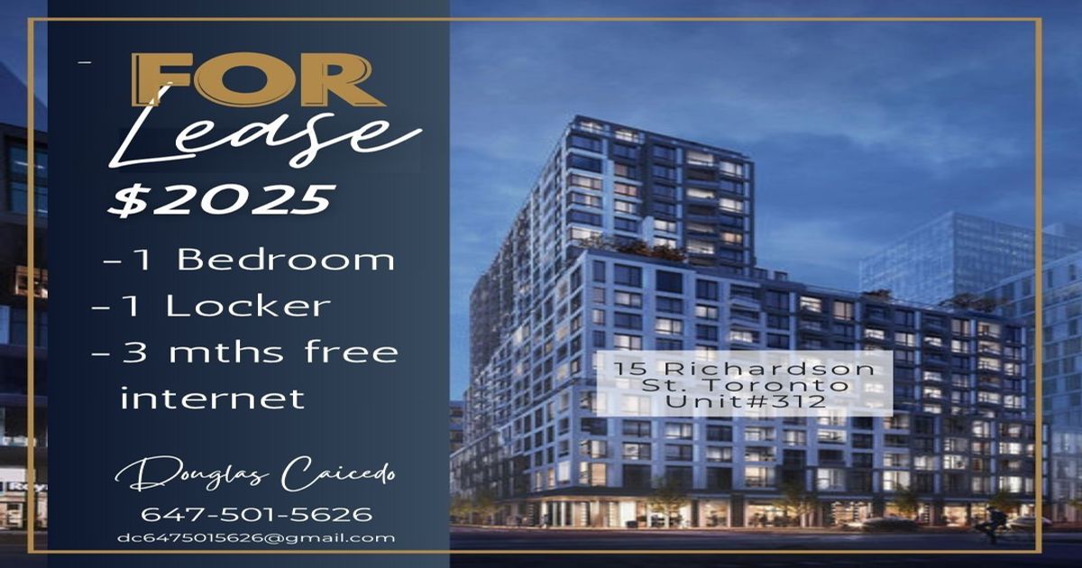 15 RICHARDSON Street Toronto
