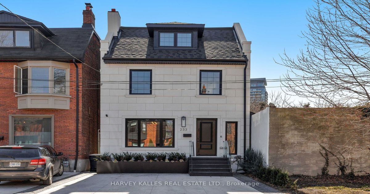 233 MacPherson Avenue Toronto