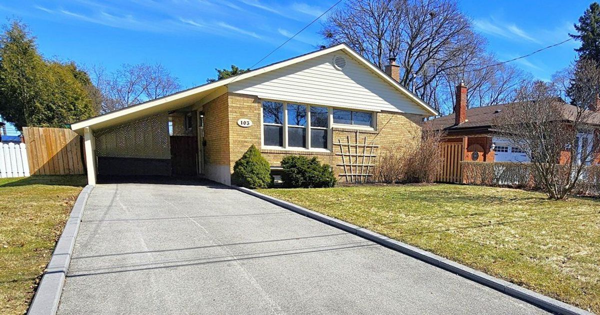 103 Lowcrest Boulevard Toronto