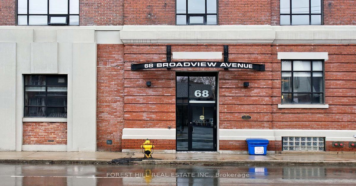 68 Broadview Avenue Toronto