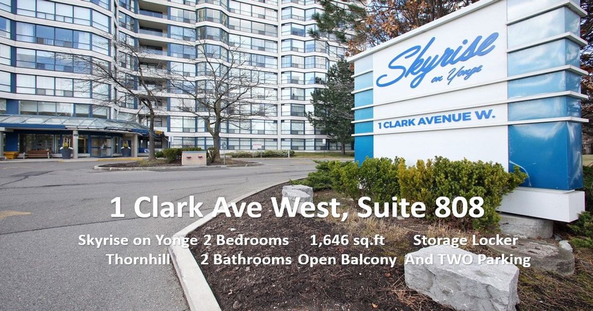 1 Clark Avenue W Vaughan
