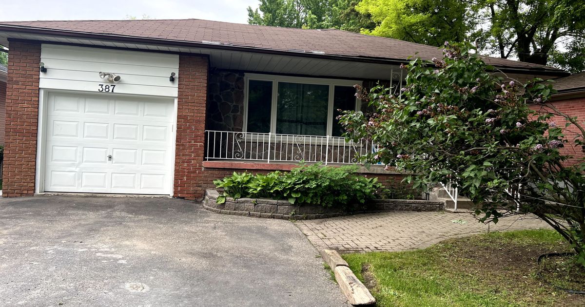 387 Crosby Avenue Richmond Hill