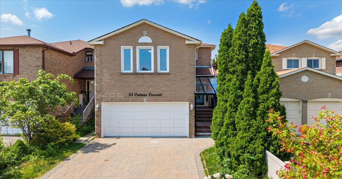 63 Croteau Crescent Vaughan