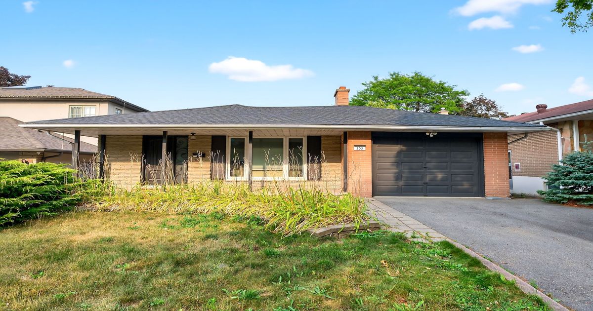 153 Highland Park Boulevard Markham