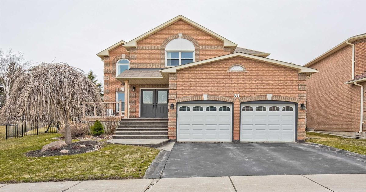 81 Depeuter Cres Bradford West Gwillimbury