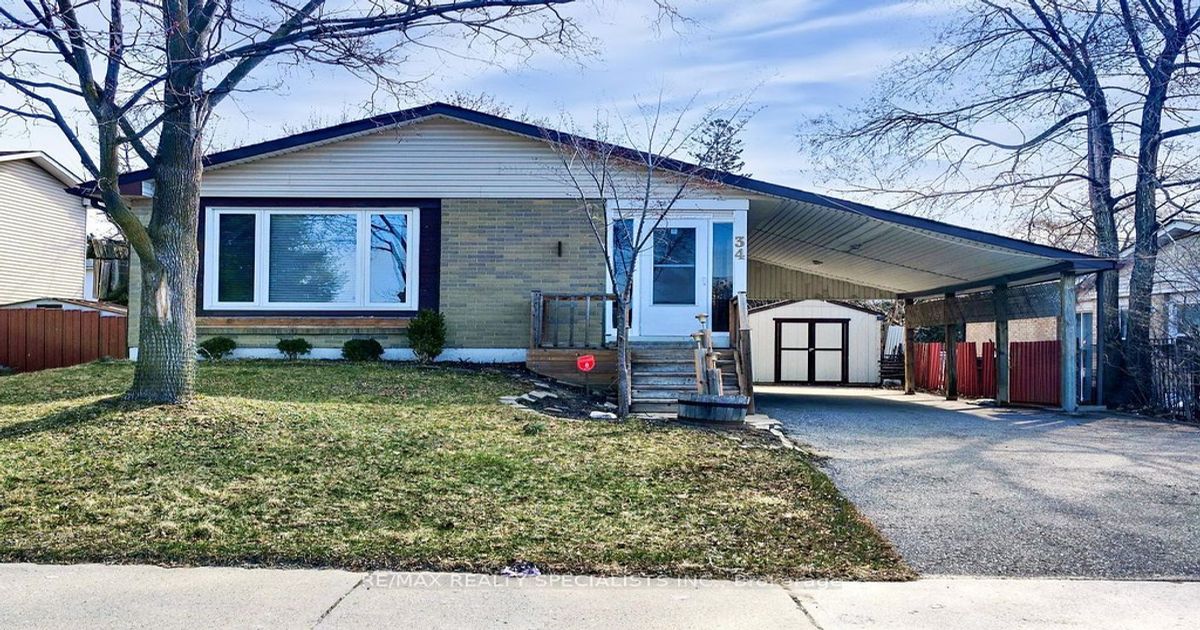 34 Madoc Drive Brampton