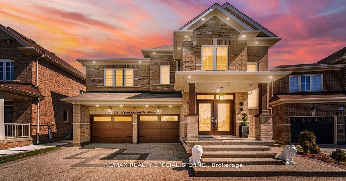 52 Abercrombie Crescent Brampton