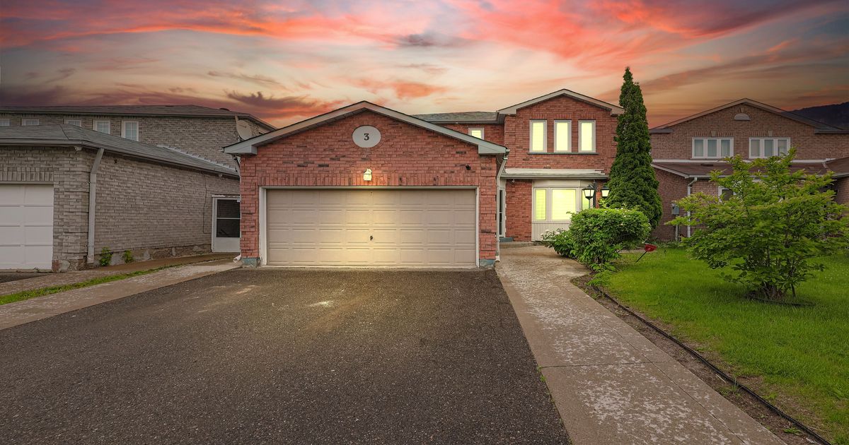 3 Hawkway Court Brampton