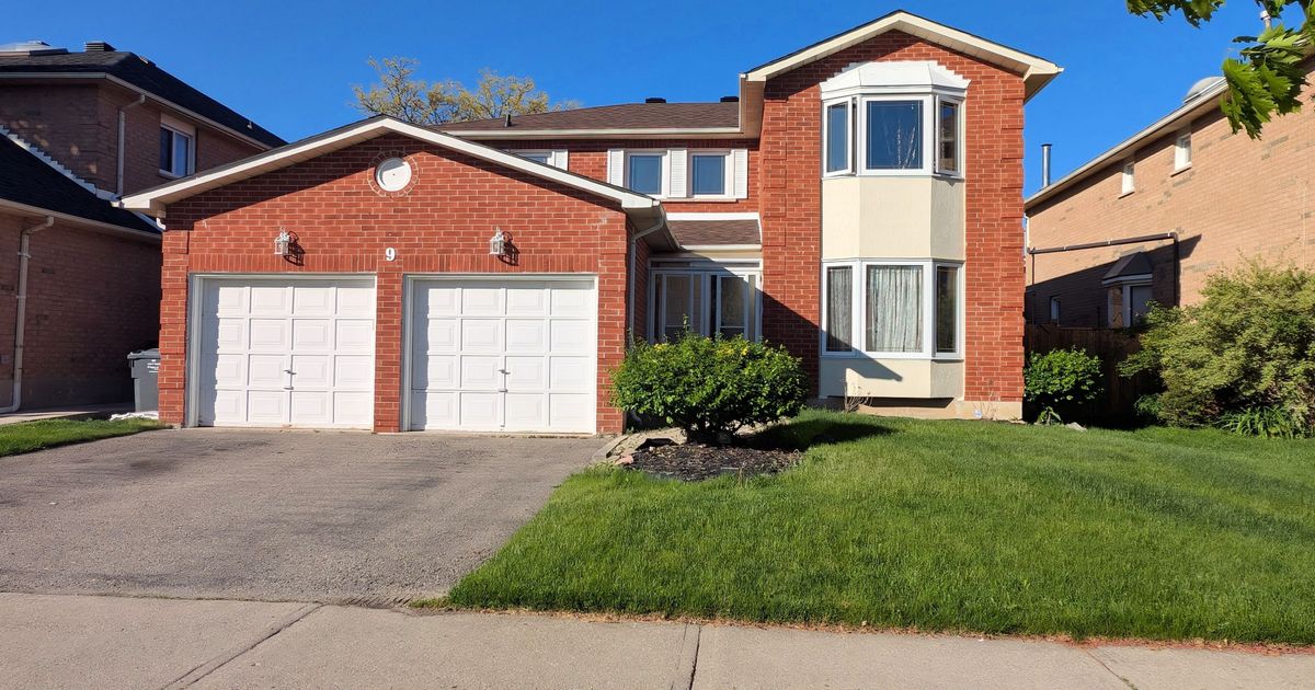 9 Corkett Drive Brampton