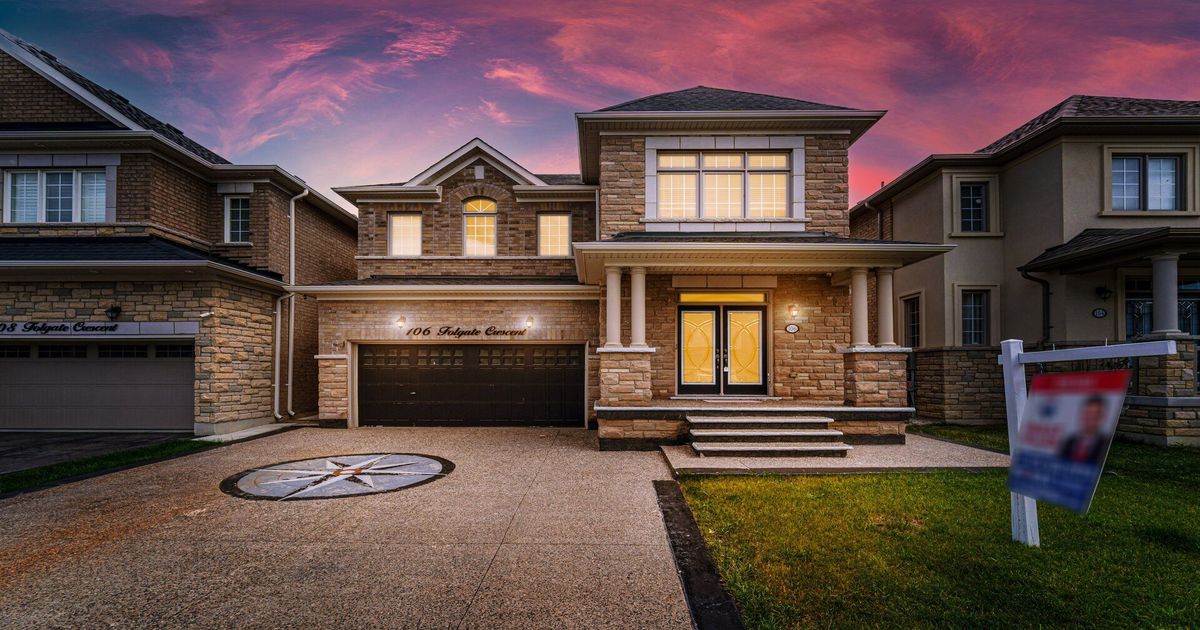 106 Folgate Crescent Brampton