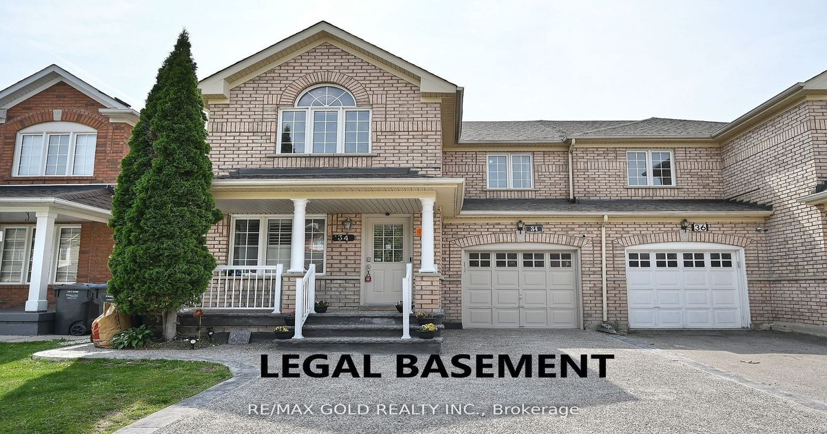 34 Saintsbury Crescent Brampton