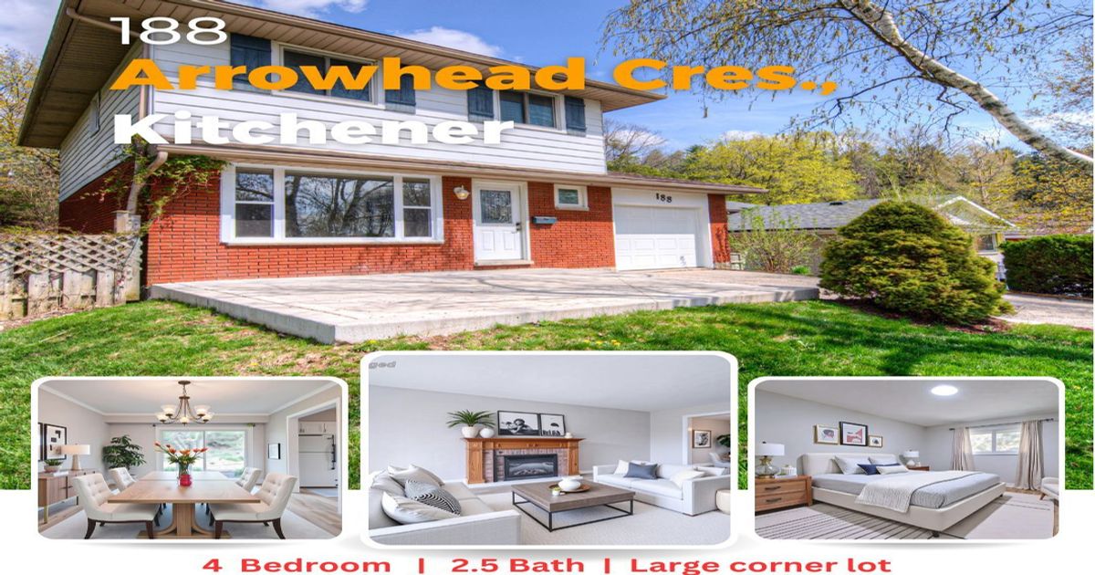 188 Arrowhead Crescent Kitchener