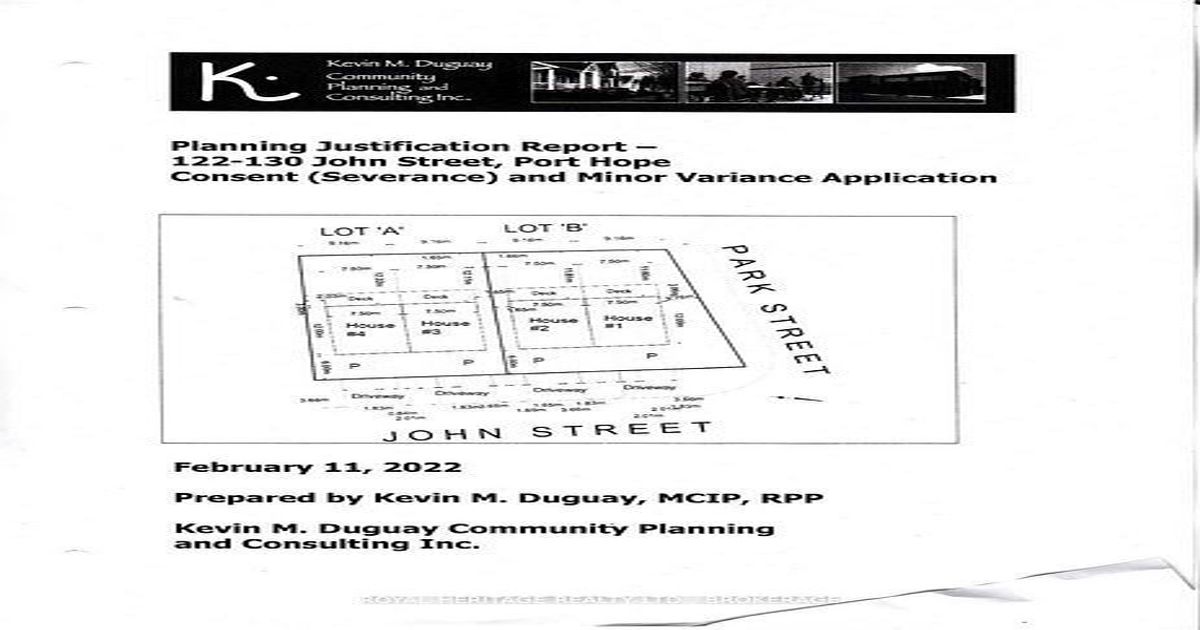 130 John (H3 and H4) Street Port Hope