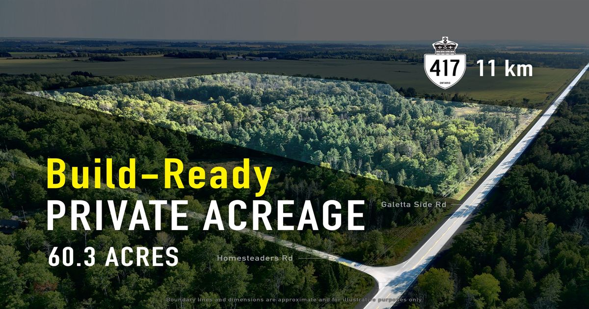 00 Galetta Side Road Carp - Dunrobin - Huntley - Fitzroy and Area