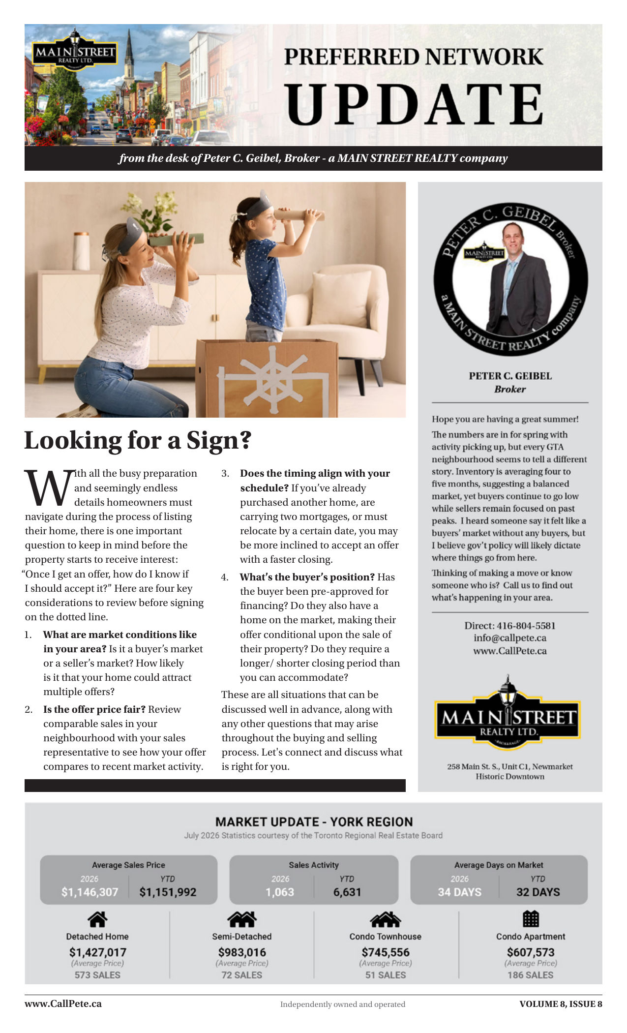 Real Estate Pulse, Volume 8 Issue 8