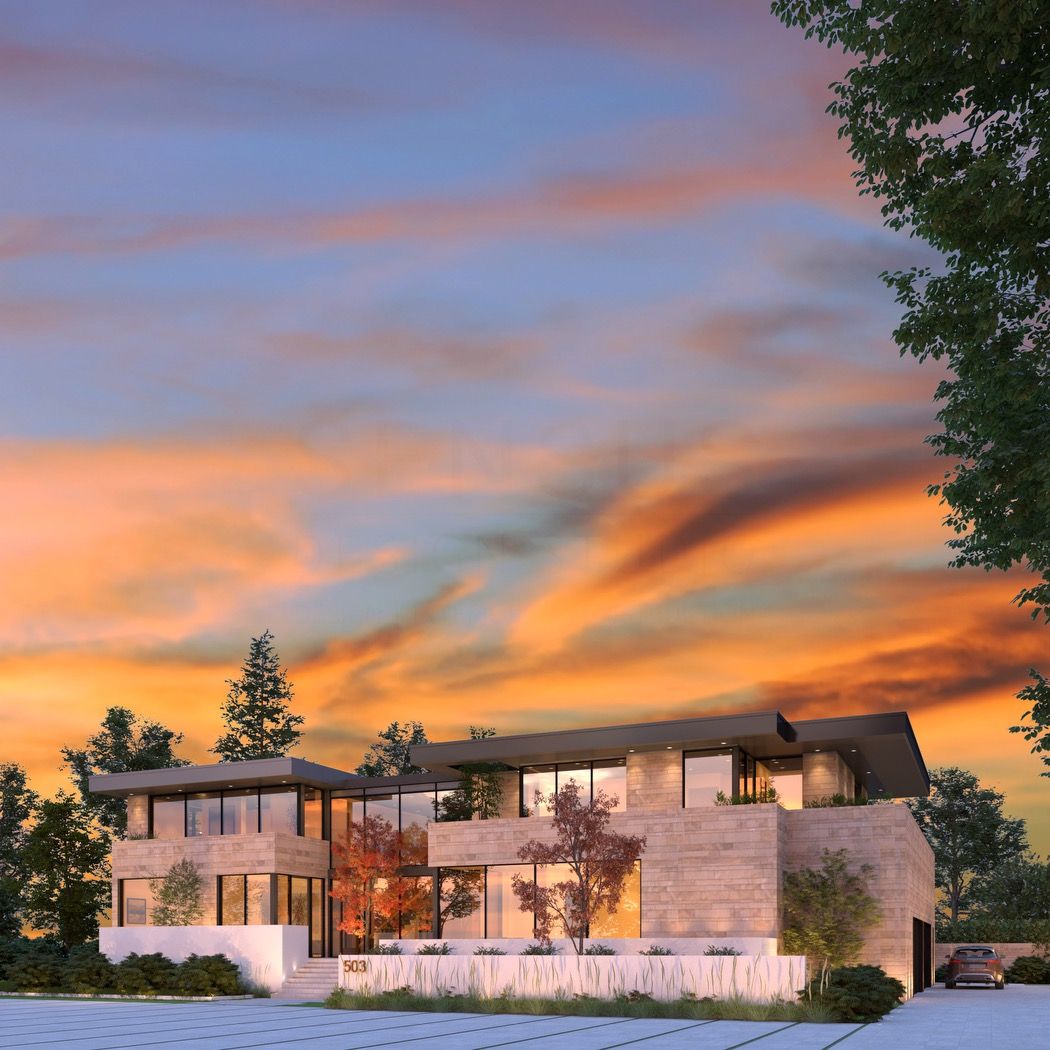 The Ridgeline Rear Elevation