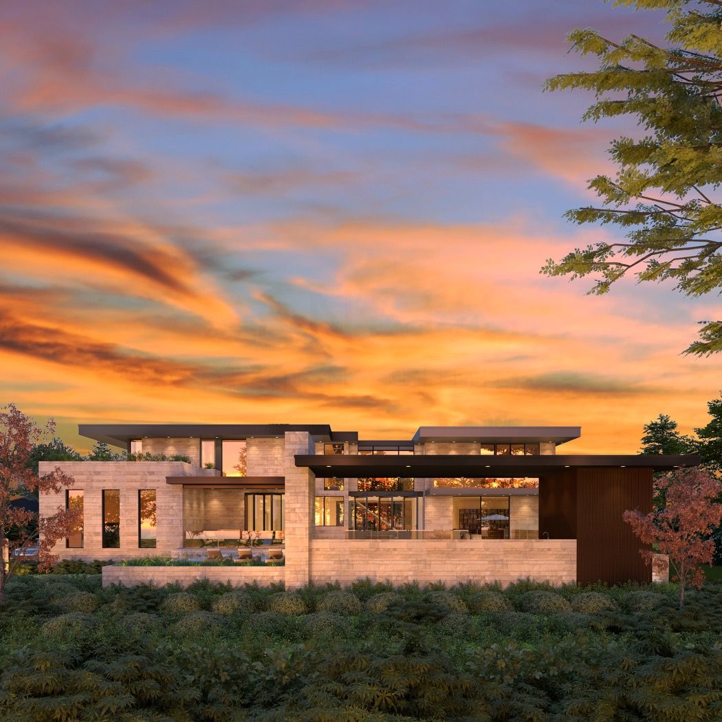The Ridgeline Rear Pool Terrace